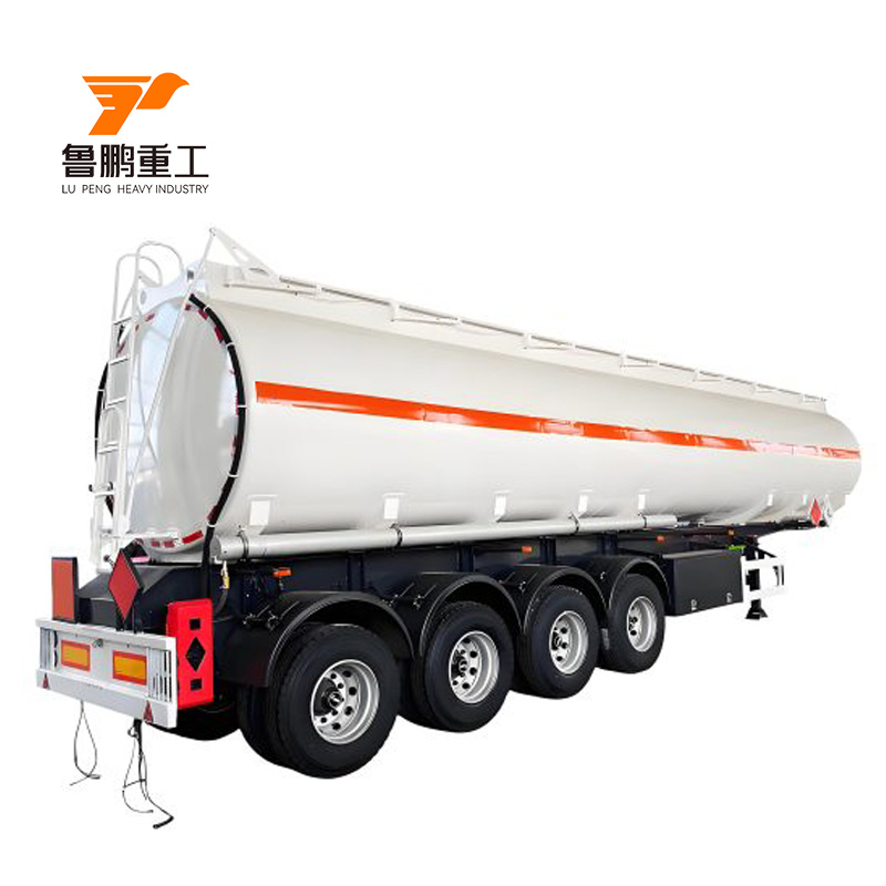 Stainless Steel Liquid Fuel Transport Tanker Trailer for Export