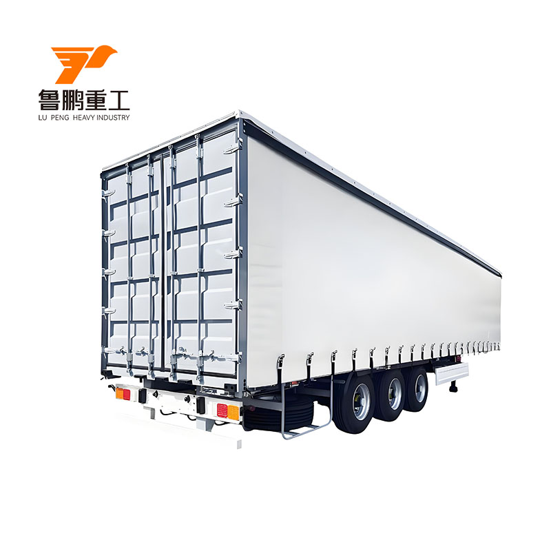 Factory Direct Sale High Quality PVC Tarpaulin Curtain Side Sliding Truck Semi Trailer