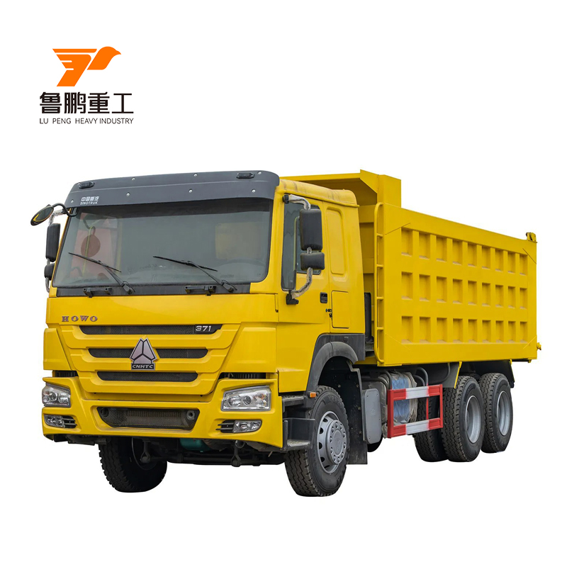 HOWO 371HP Vs 420HP Used Tipper Truck