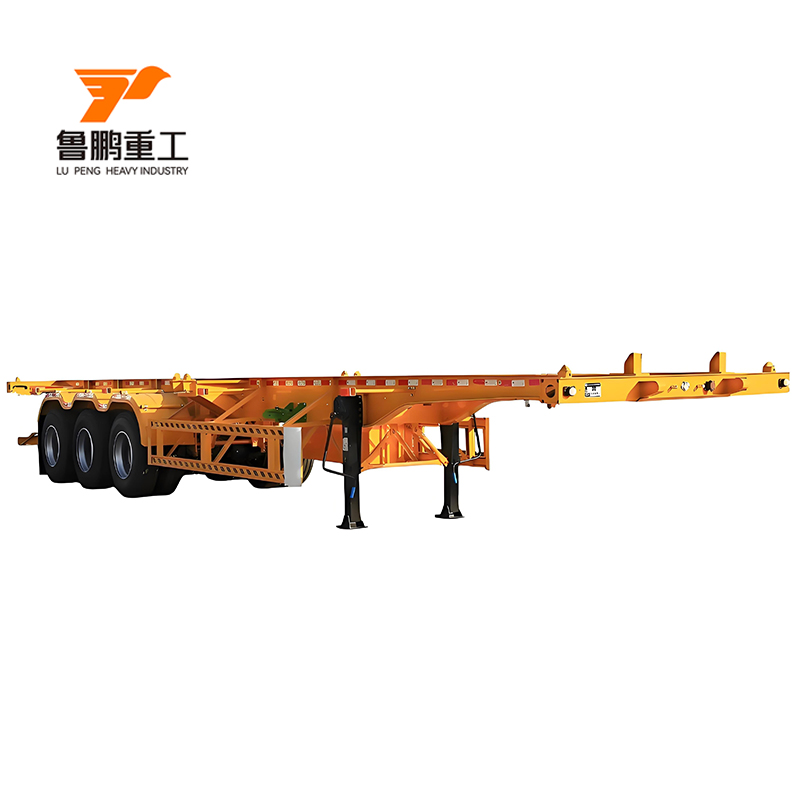 Durable Skeleton Trailer for Delivering Container
