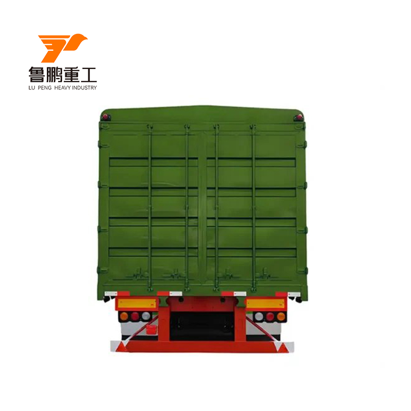 Factory Price 12.5M Truck Fence Semi Trailer 