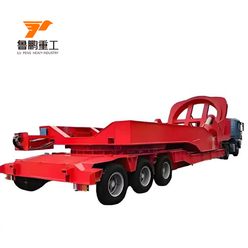 High Quality 3 LINE 6 Axles Wind Blade Transportation Truck Adapter in Vietnam