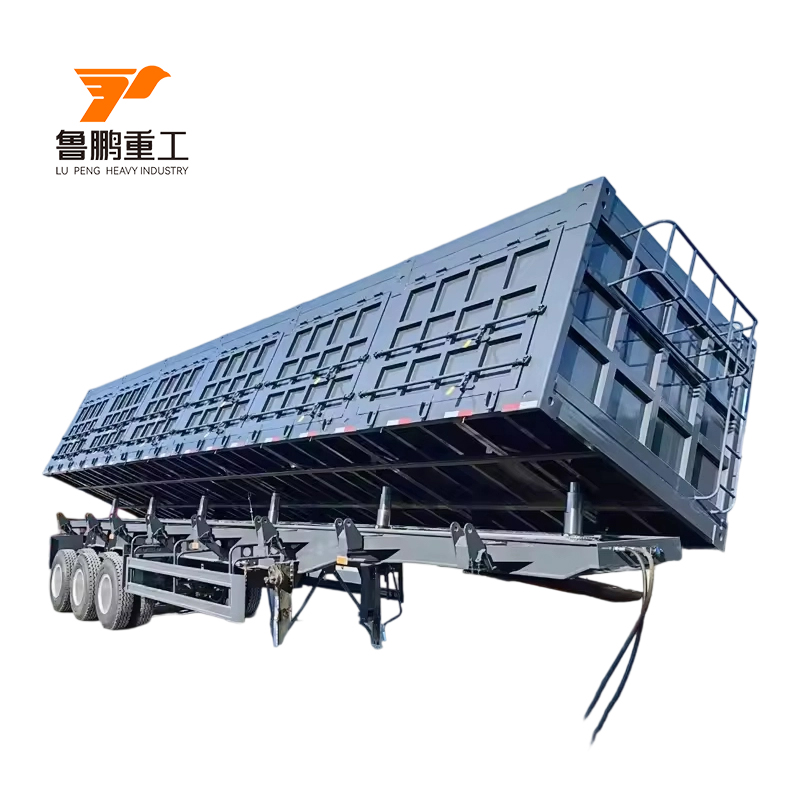 Factory Price Dropside Tipper Trailer for Sale in China