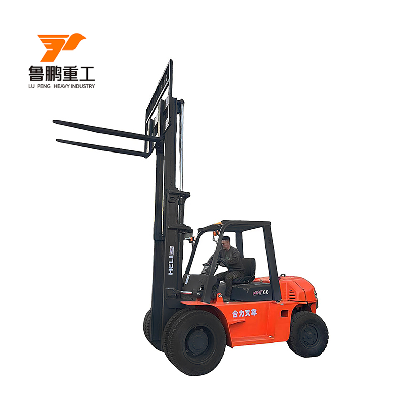 Second Hand HELI FD60 6 Tons Forklift for Sale