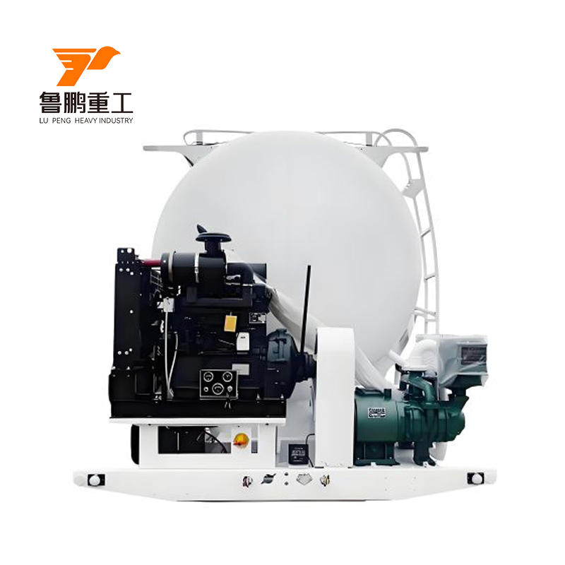 3 Axle Fast Discharging Bulk Cement Semi Trailer 
