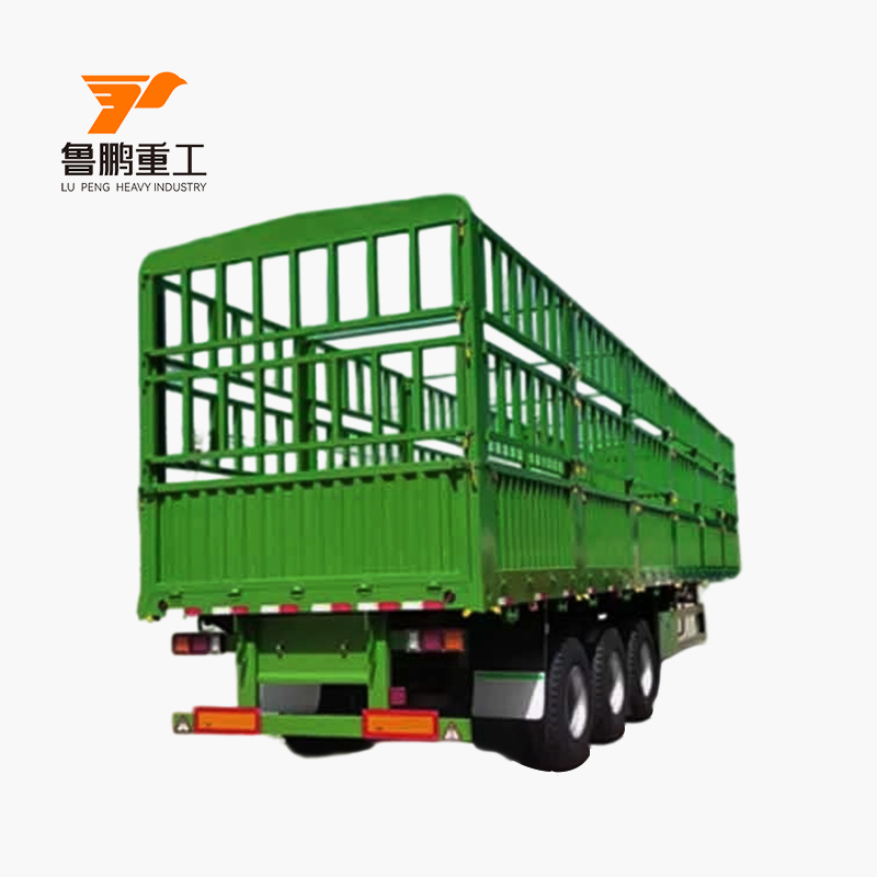 Factory Price 12.5M Truck Fence Semi Trailer 