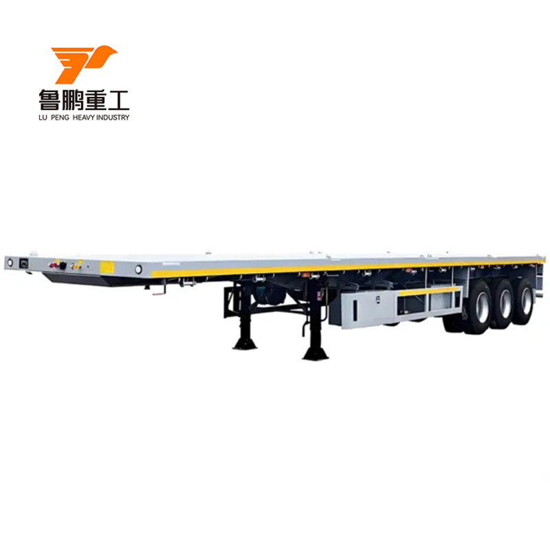 Strong Flatbed Semi Trailer for Versatile Hauling