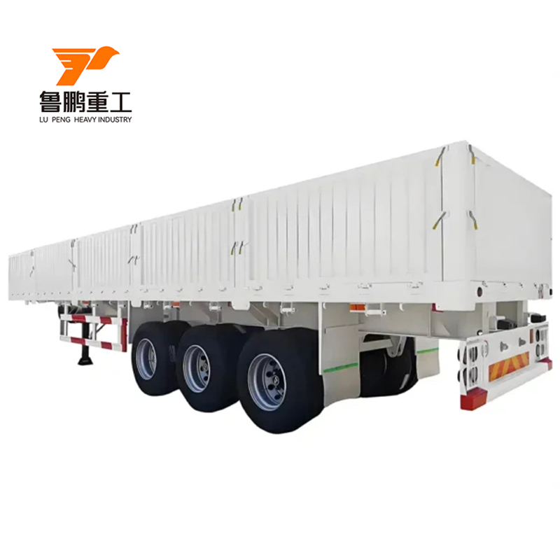Tailored Dropside Semi Trailer for Multi-purpose Tansport