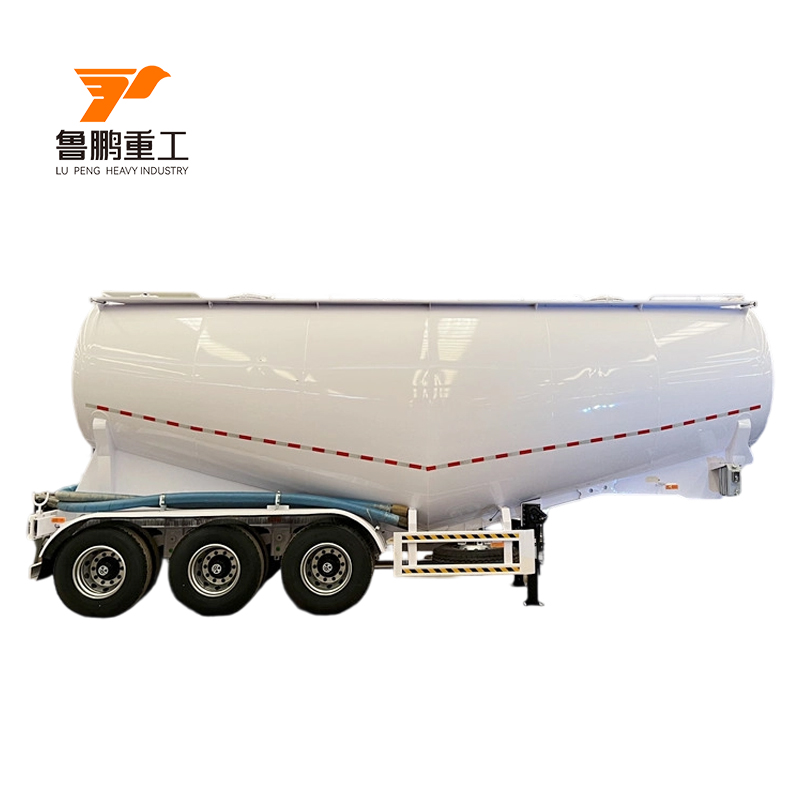 3 Axle Fast Discharging Bulk Cement Semi Trailer 