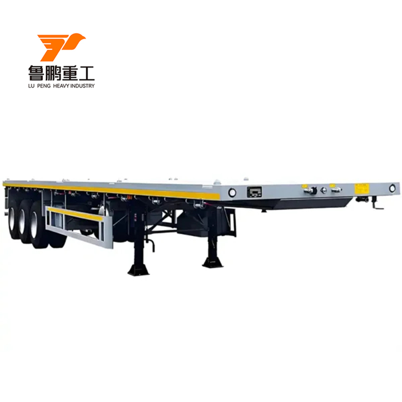 Strong Flatbed Semi Trailer for Versatile Hauling
