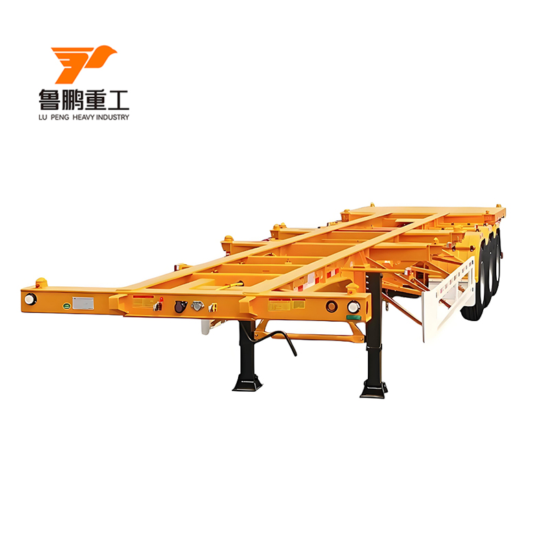 Durable Skeleton Trailer for Delivering Container