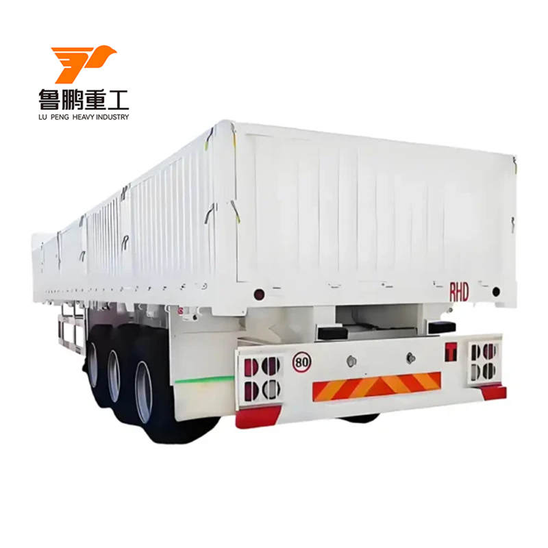 Tailored Dropside Semi Trailer for Multi-purpose Tansport