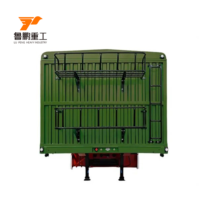 Factory Price 12.5M Truck Fence Semi Trailer 