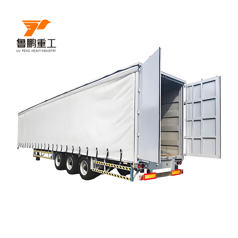 Factory Direct Sale High Quality PVC Tarpaulin Curtain Side Sliding Truck Semi Trailer