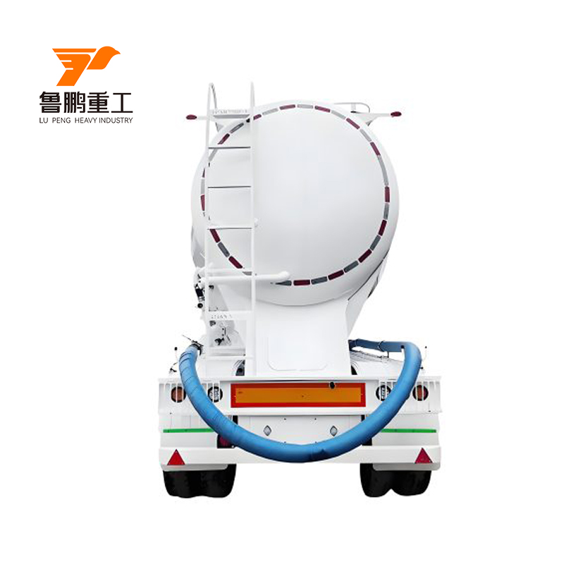 3 Axle Fast Discharging Bulk Cement Semi Trailer 