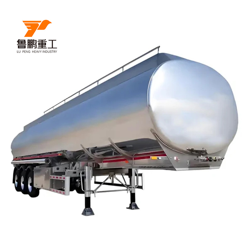 42CBM Aluminium Oil Tanker Trailer For Sale
