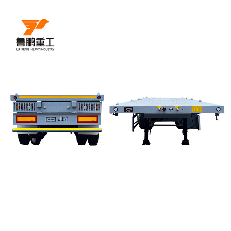 Strong Flatbed Semi Trailer for Versatile Hauling