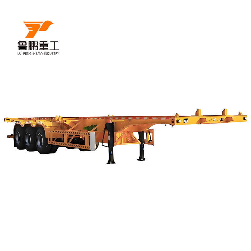 Hot Sale 40FT Container Shipping Skeletal Semi Trailer Direct Supplier